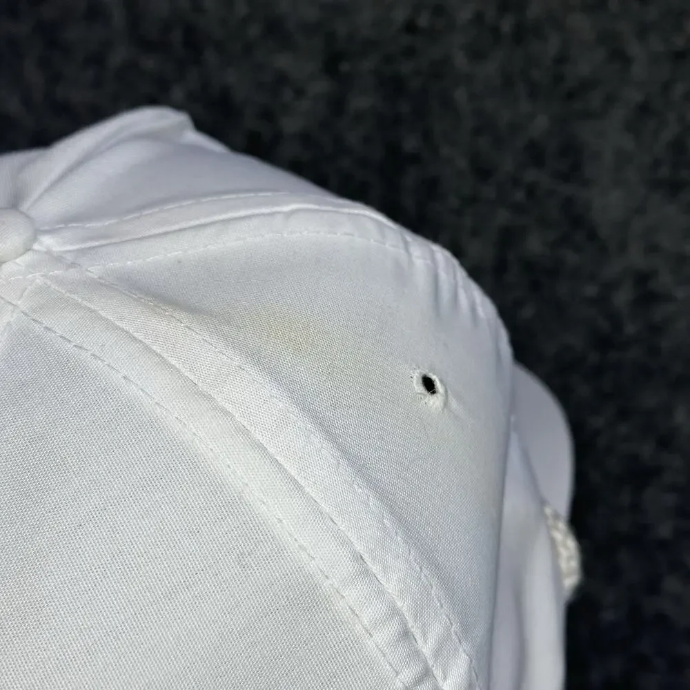 Vintage SafeTLite Trucker Rope Hat Cap White Sportcap (OSFA) Fabric Strapback. - Picture 3 of 9